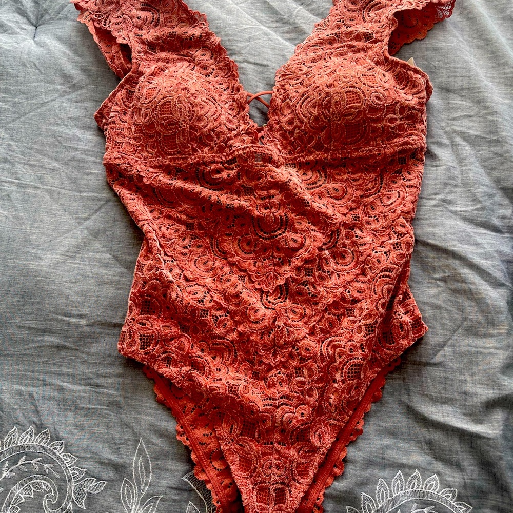 Velvet bodysuit